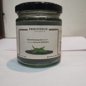 green chutney kuchla - naani pickles.