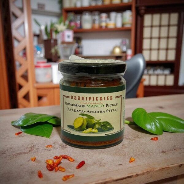 Andhra Avakaya Pickle | Mango Pickles